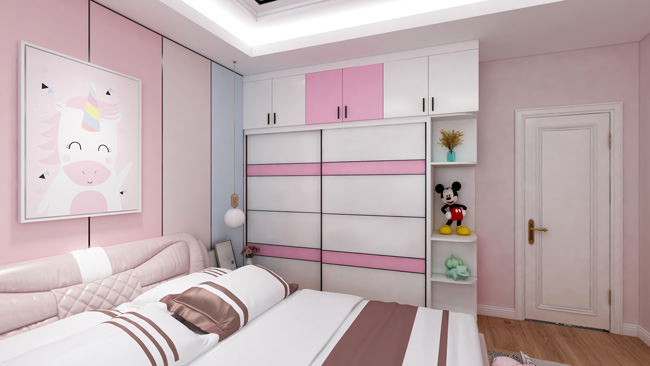 女孩房臥室設計圖