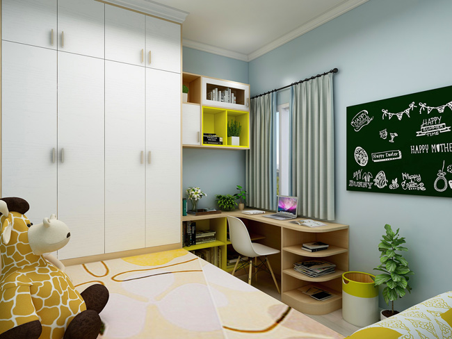 女孩房臥室設計圖