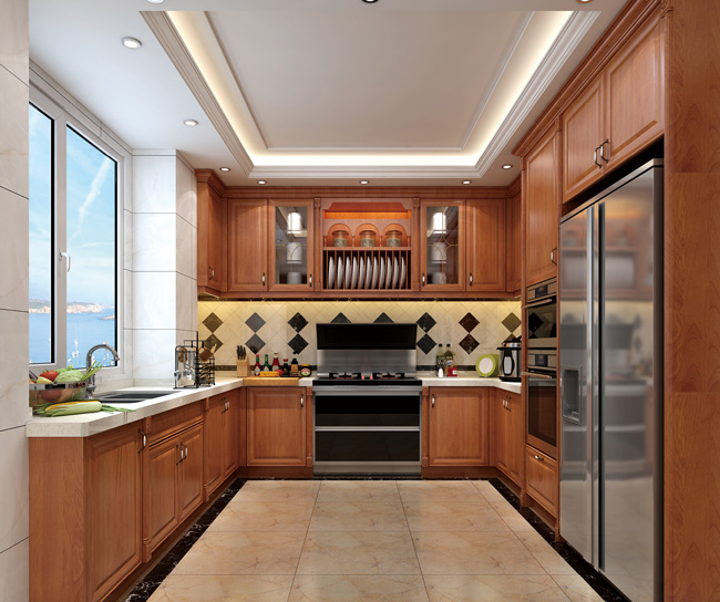 中式廚房設計圖