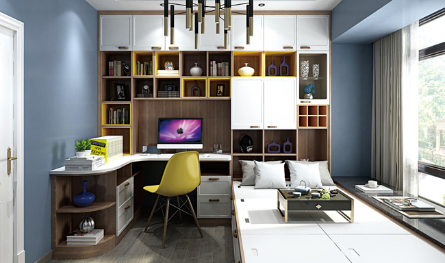 定制書架效果圖