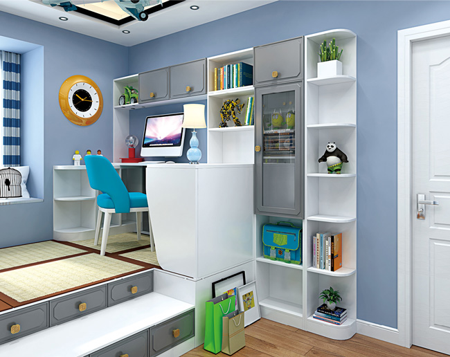 定制書架效果圖