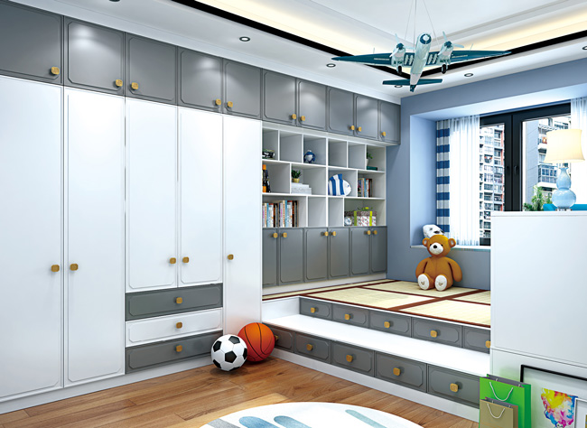 定制書架效果圖