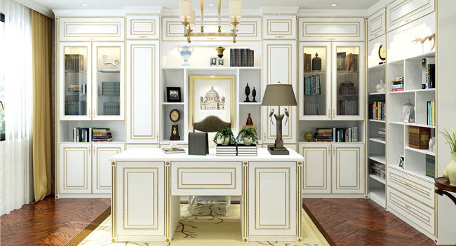 定制書架效果圖