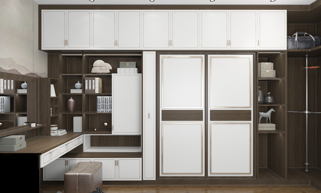 新中式全屋定制效果圖