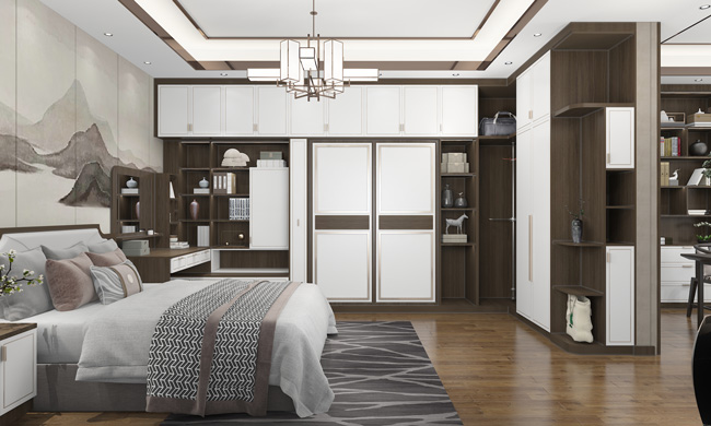 新中式全屋定制效果圖