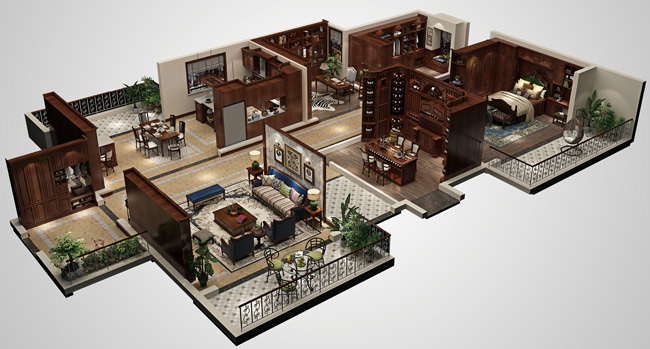 正確的選擇設計方案就能夠輕松搞定裝修!