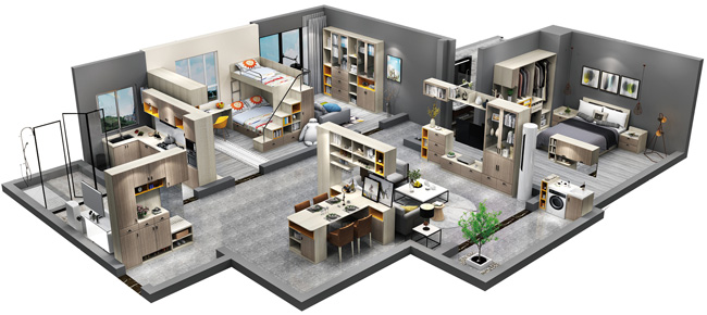 正確的選擇設計方案就能夠輕松搞定裝修!