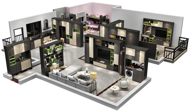 正確的選擇設計方案就能夠輕松搞定裝修!