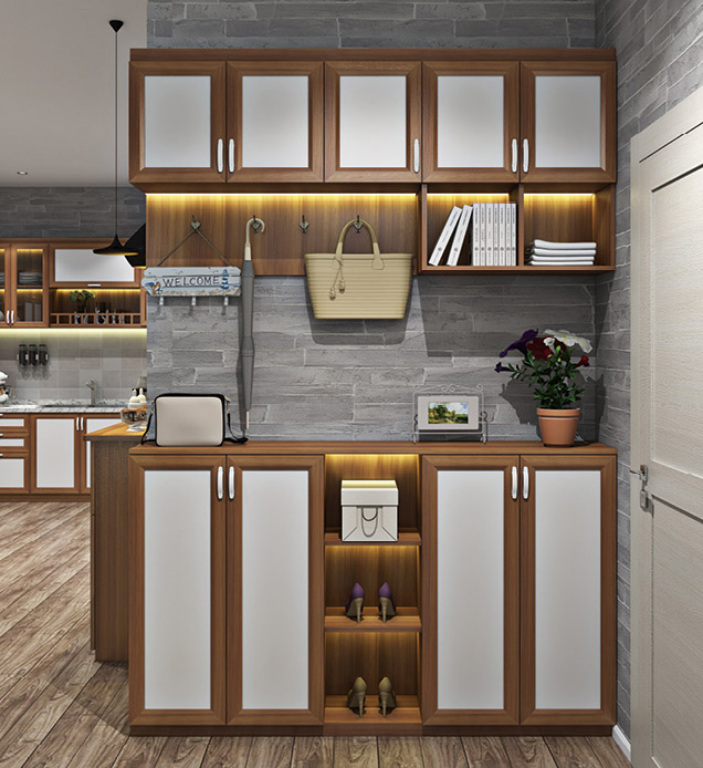 玄關設計效果圖,多種玄關設計方案及說明