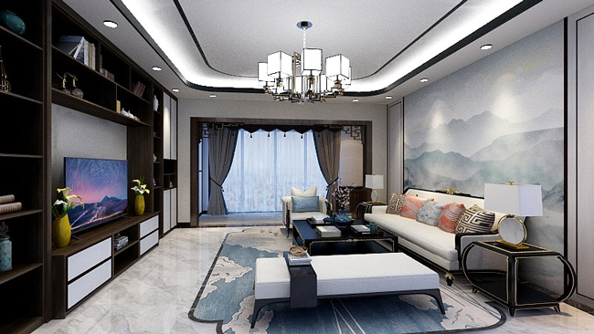 進門就是客廳怎么裝修要如何注重整體性?