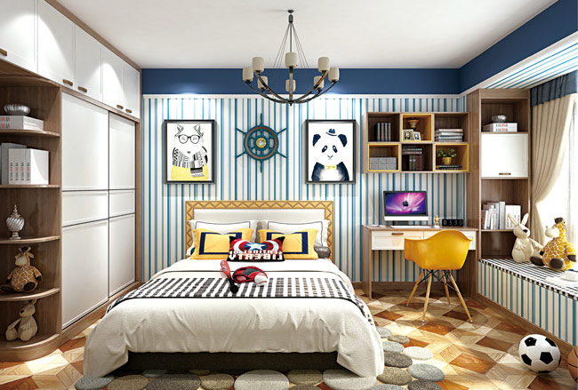臥室小書柜書桌放哪里?