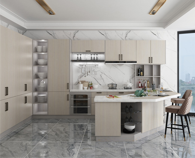 開放式廚房效果圖